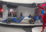 澳門大賽車博物館內展示賽車