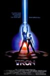 Tron 1982 digital world light cycle scene