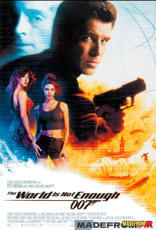 The World Is Not Enough 1999 James Bond film still