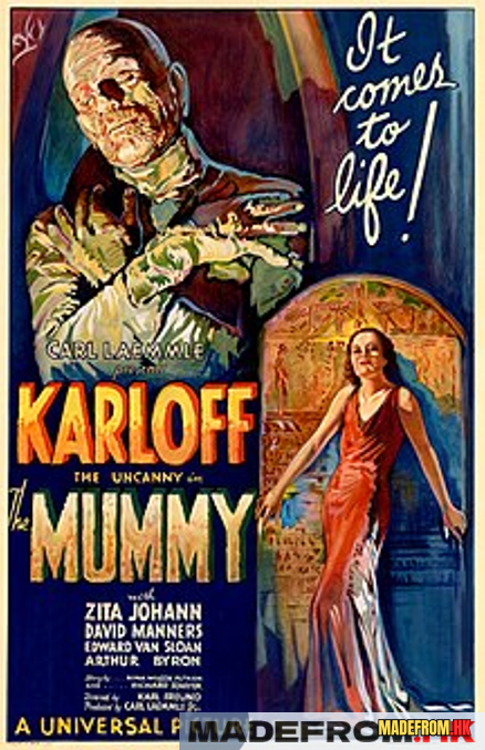 The Mummy 1932 Boris Karloff Imhotep scene