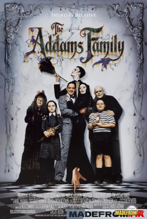 The Addams Family 1991 gothic comedy scene