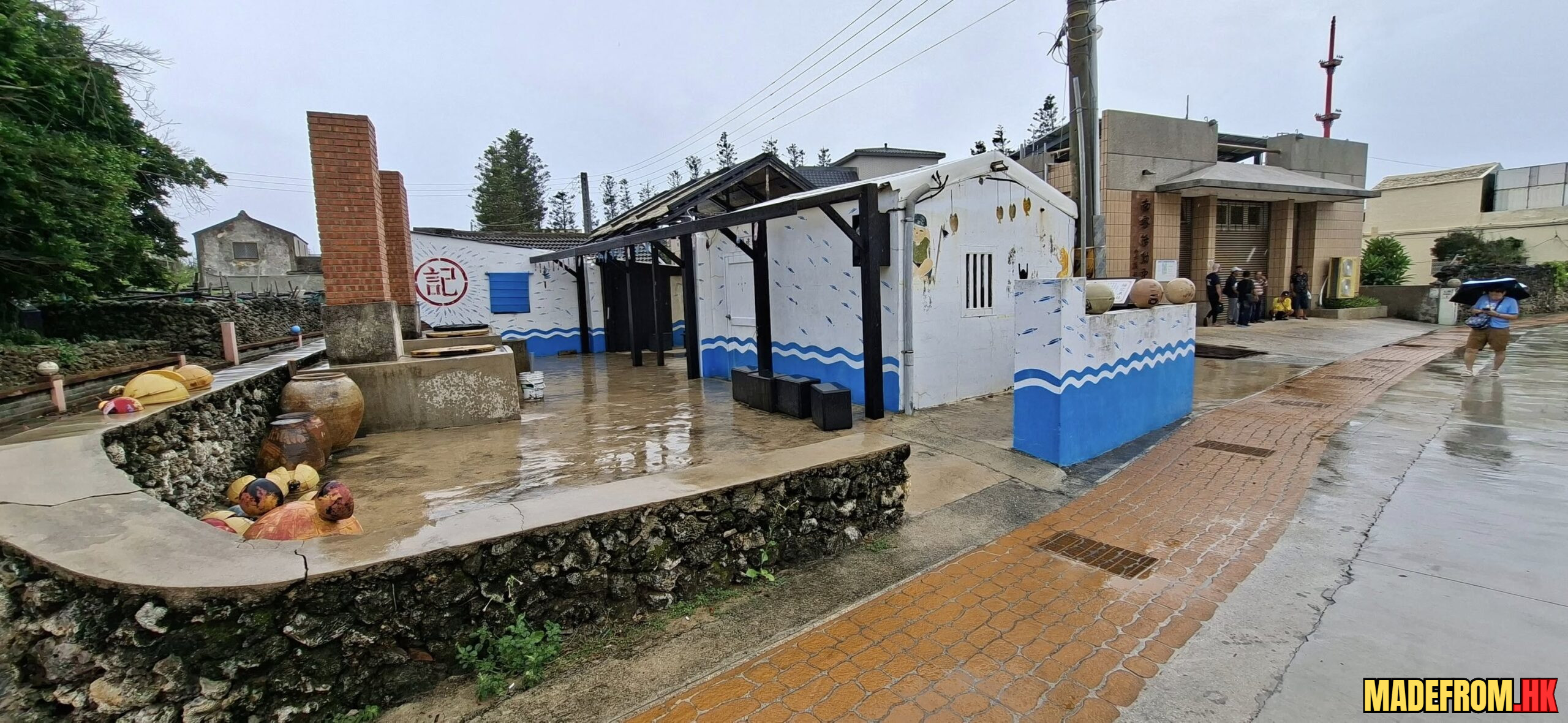 澎湖馬公南寮傳統石屋聚落景觀