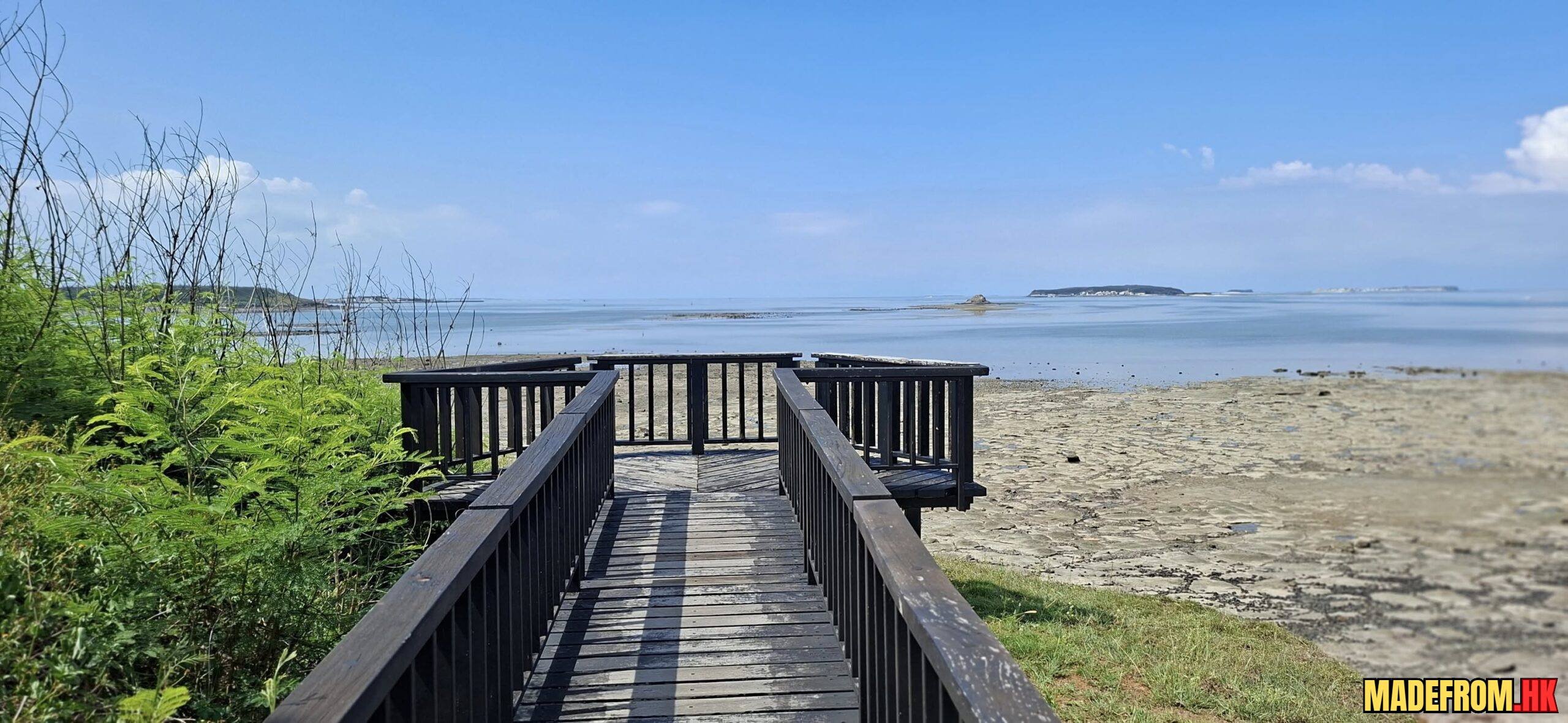 中屯海岸風車與海景景觀