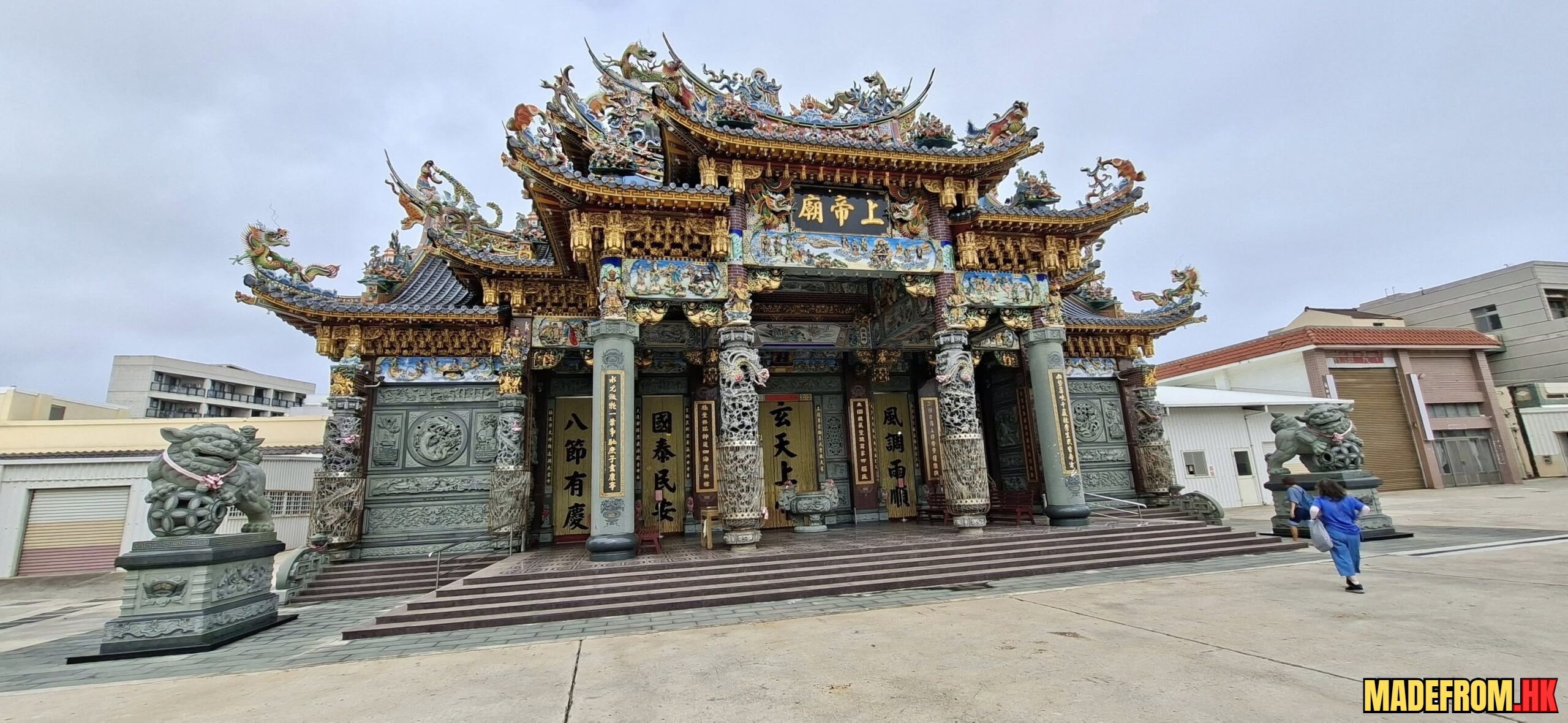 澎湖馬公三水上帝廟傳統建築細節