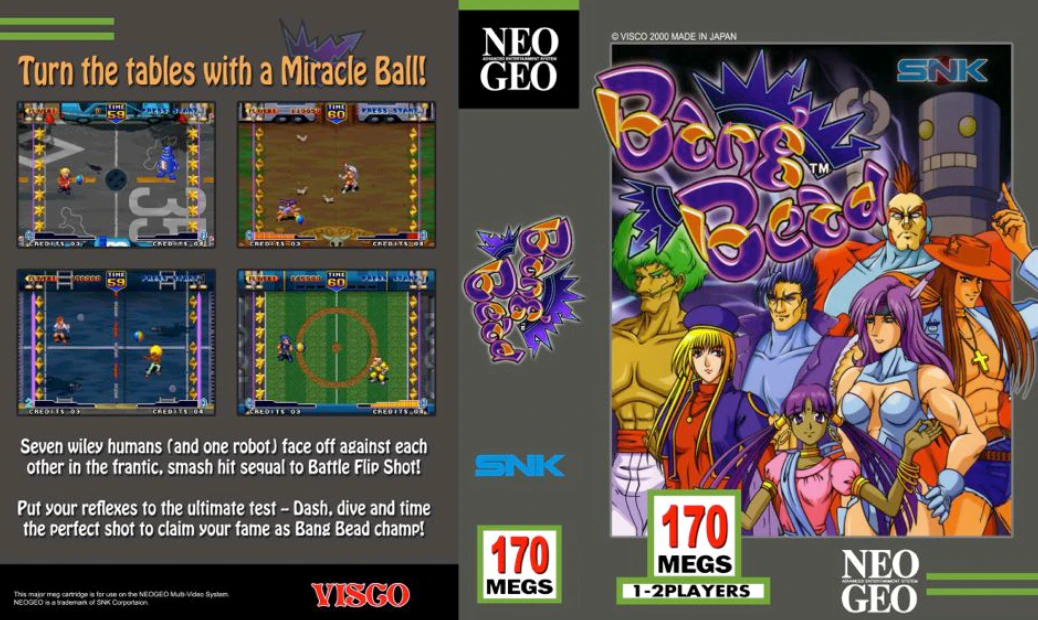 Football Frenzy Neo Geo football gameplay