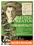 Our Hospitality 1923 train scene silent comedy