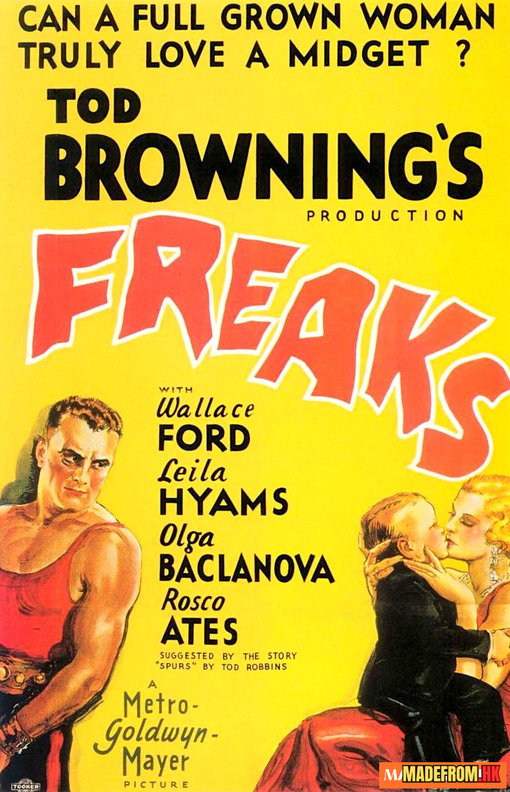 Freaks 1932 circus performers group scene