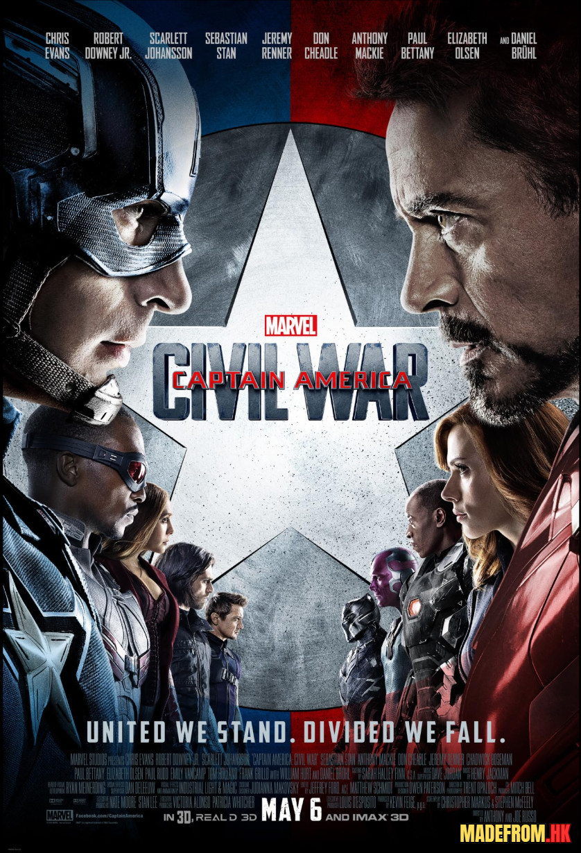 美國隊長：英雄內戰｜Captain America: Civil War 2016 超級英雄內戰解析與影評