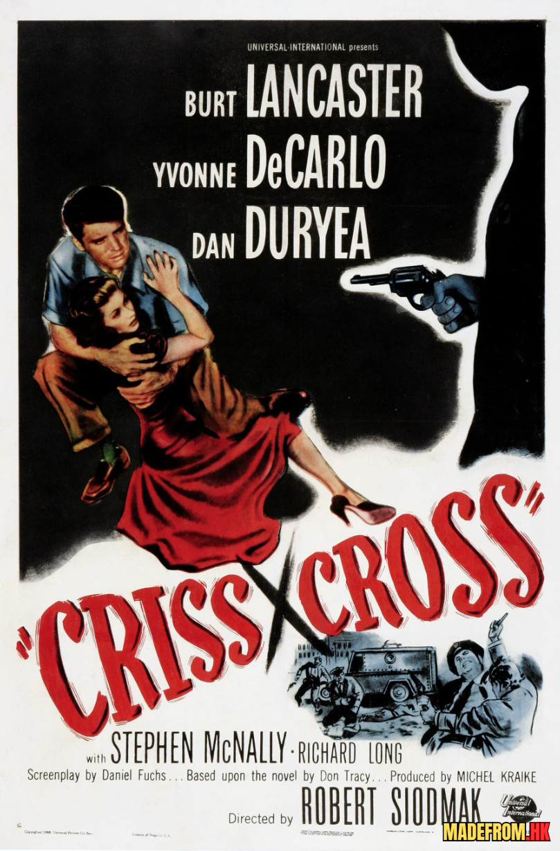 十字交錯｜Criss Cross 1949 犯罪電影經典解析與劇情介紹