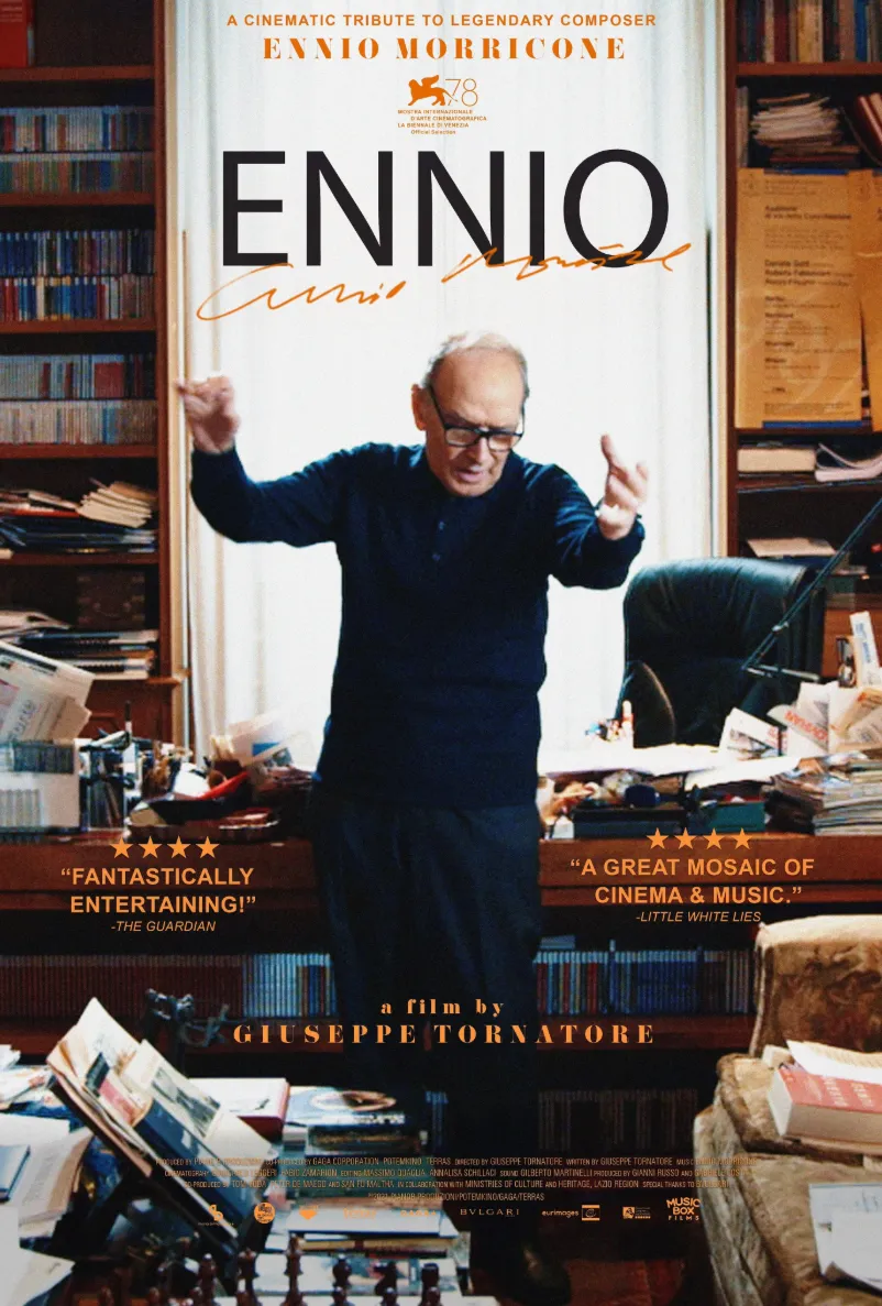 恩尼歐｜Ennio 2021 電影紀錄恩尼歐·莫里康內的音樂與人生