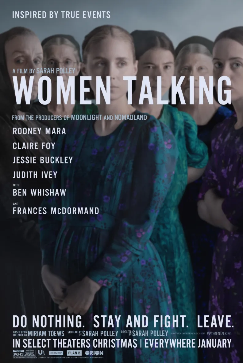 聊女人｜Women Talking 電影解析｜2022 年女性主義與社會議題探討