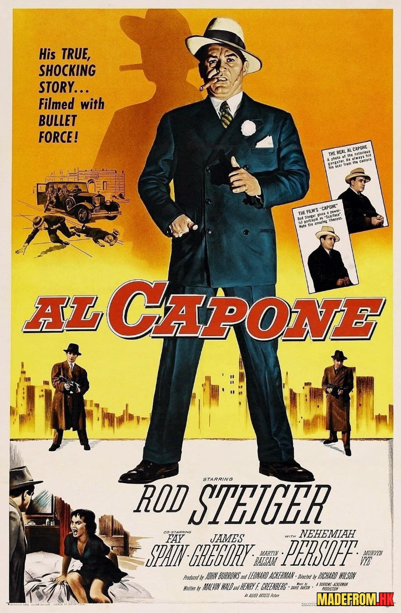 艾爾·卡彭｜Al Capone 1959 電影介紹及影評解析