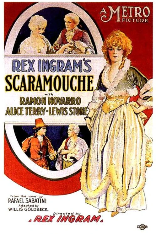 Scaramouche 1923 sword duel scene costume drama