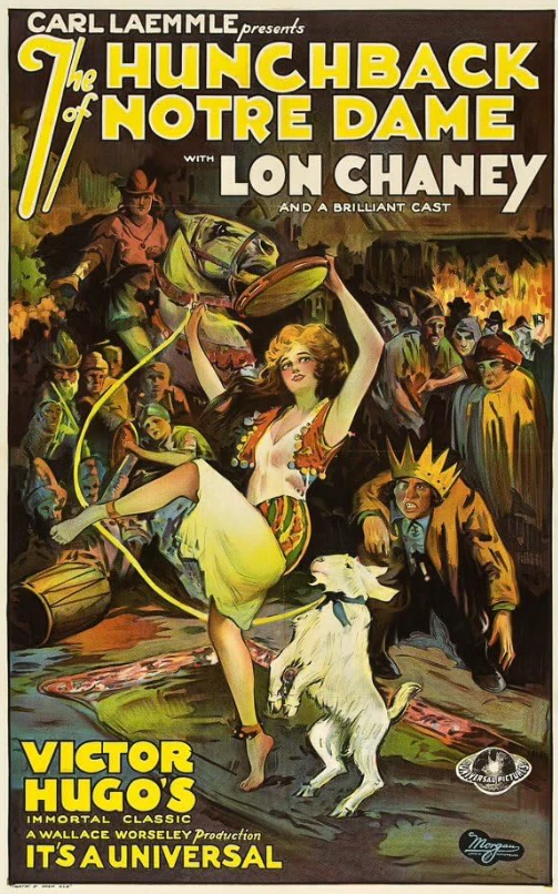 The Hunchback of Notre Dame 1923 Quasimodo cathedral scene