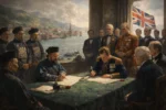 1842年南京條約簽訂歷史場景