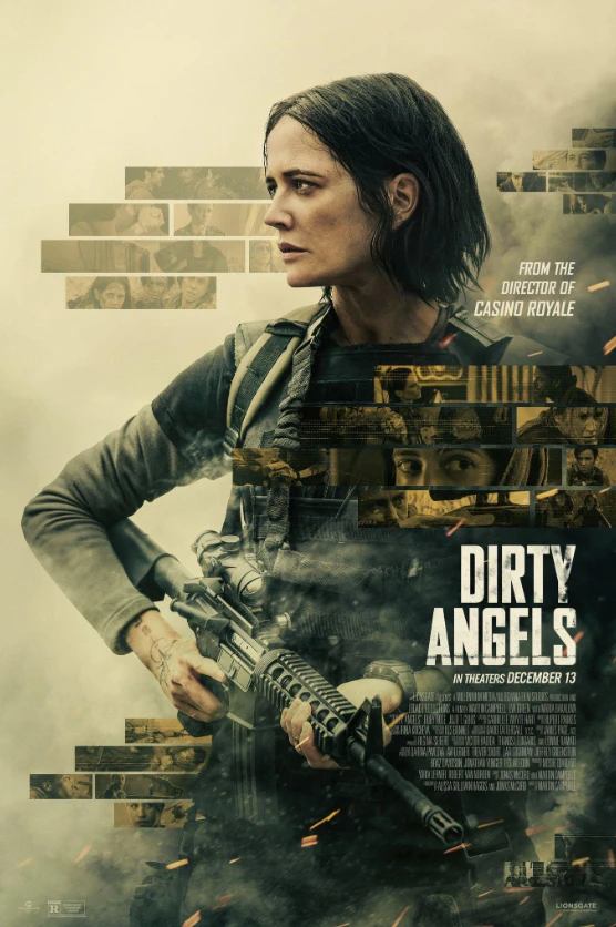 Dirty Angels 2024 female special forces combat scene