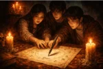 筆仙遊戲中自動書寫的詭異瞬間