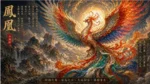 鳳凰五色羽翼象徵重生與祥瑞