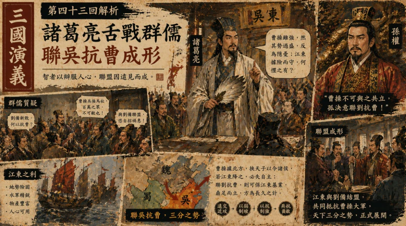 孫權最終決意抗曹