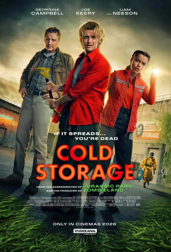 電影《Cold Storage》地下冷藏設施與變異真菌爆發場景