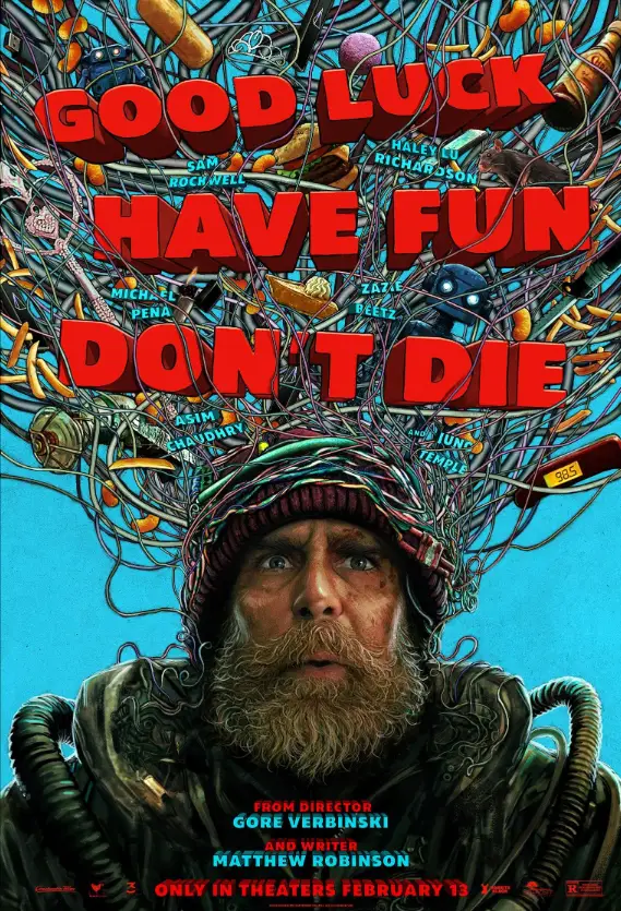 電影《Good Luck, Have Fun, Don't Die》未來都市與人工智能崩壞場景
