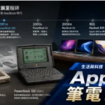 Apple早期筆記型電腦與PowerBook流動電腦設計場景