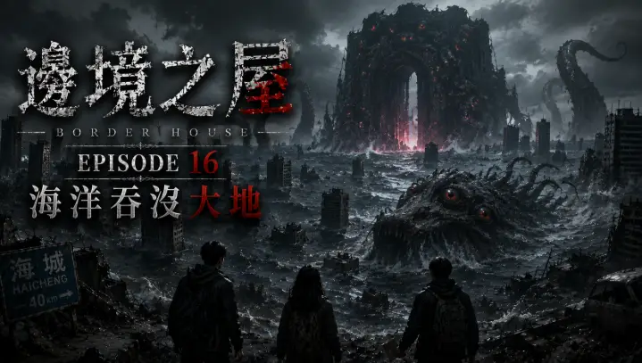 邊境之屋 Episode 16 被黑色海洋吞沒的末日城市與海中巨獸