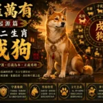 中國十二生肖戌狗與東方守護文化藝術場景