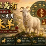 中國十二生肖未羊與東方吉祥文化藝術場景