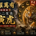 中國十二生肖寅虎與東方神話文化藝術場景