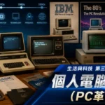 早期個人電腦與1980年代PC革命科技場景