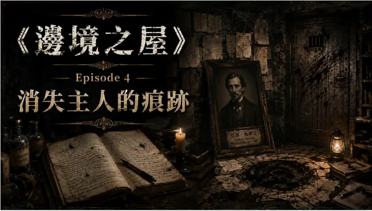 地下石室中的古老肖像與神秘研究筆記
