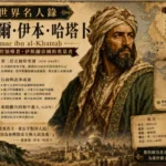 歐麥爾·伊本·哈塔卜與古萊什部落伊斯蘭歷史主題插畫