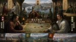 周瑜設計奪取荊州的策略場景