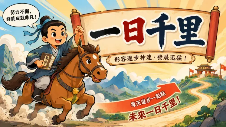 古代書生在燈下努力讀書象徵快速成長的場景