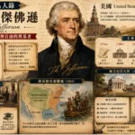 湯馬士·傑佛遜與美國建國歷史主題插畫