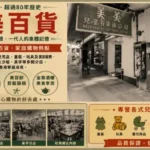 香港旺角美美百貨與Maison Mode奢侈品百貨歷史主題圖片