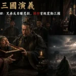 孫權將關羽首級送往魏國，曹操以隆重禮儀厚葬，曹丕繼承魏王之位，魏國兄弟之間暗流湧動的歷史場景。