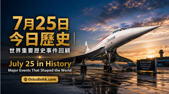 協和式客機高速飛越天空，象徵超音速民航時代正式展開。