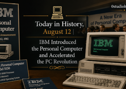 1981年8月12日IBM推出Model 5150個人電腦，推動PC進入企業及大眾市場。