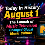 1981年8月1日MTV正式開播，以電視播放音樂錄影帶，開創全球音樂影像新時代。