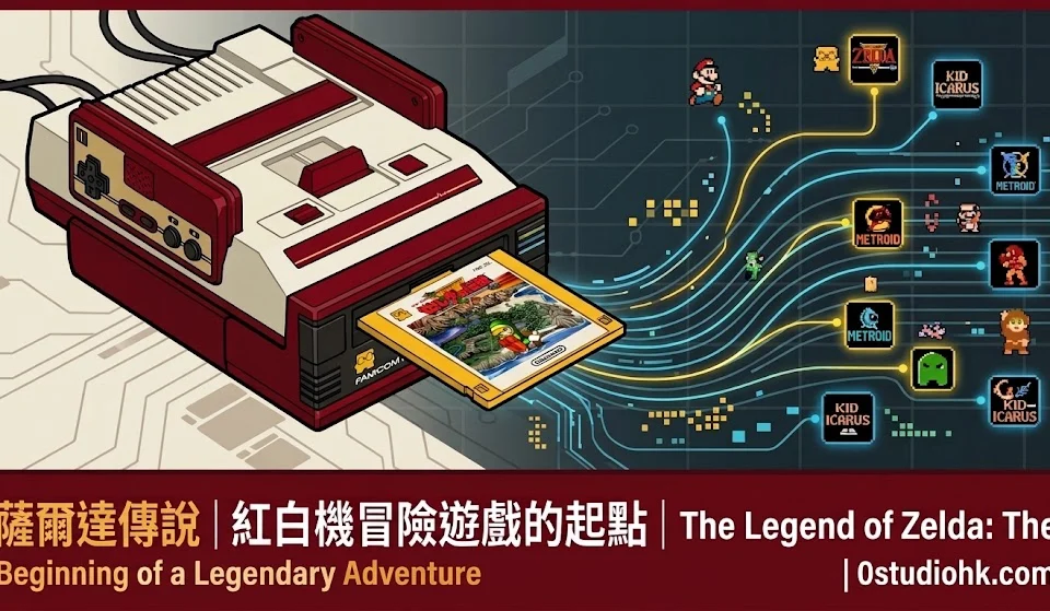 薩爾達傳說 The Legend of Zelda｜1986年FC磁碟機經典遊戲