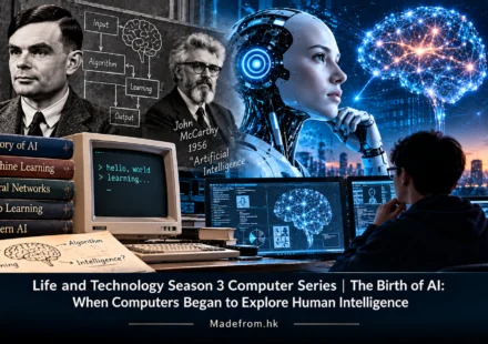 Life and Technology Season 3 Computer Series | The Birth of AI: When Computers Began to Explore Human Intelligence| Madefrom.hk