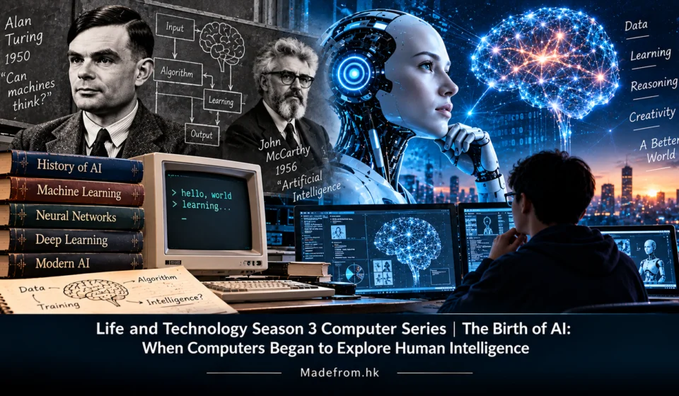 Life and Technology Season 3 Computer Series | The Birth of AI: When Computers Began to Explore Human Intelligence| Madefrom.hk