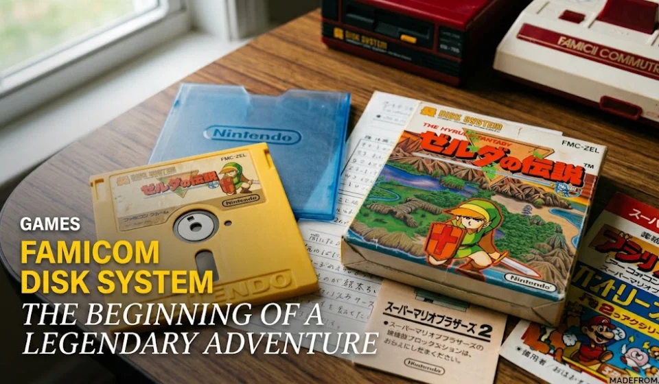 Famicom Disk System | The Legend of Zelda: The Beginning of a Legendary Adventure