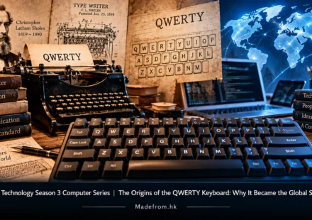 Life and Technology Season 3 Computer Series | The Origins of the QWERTY Keyboard: Why It Became the Global Standard | Madefrom.hk