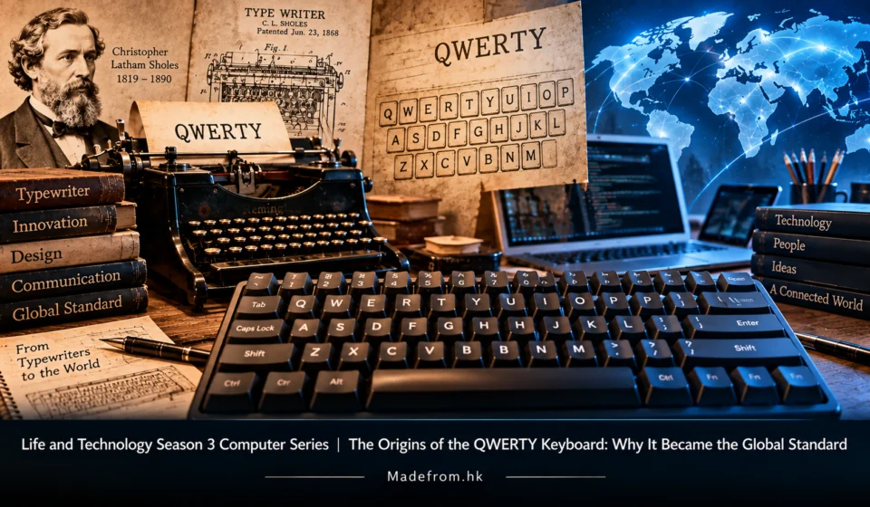 Life and Technology Season 3 Computer Series | The Origins of the QWERTY Keyboard: Why It Became the Global Standard | Madefrom.hk